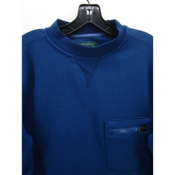 Arthur Beale Sweater Small AB Pullover Crewneck Zip Pocket Casual Logo* - Picture 2 of 11